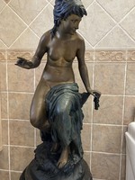 90cm bronzszobor Greguine