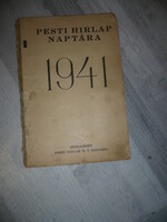 Pesti hírlap naptára könyv 1941