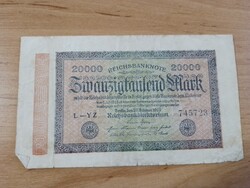 Németország. 20.000 Márka 1923.         /915/