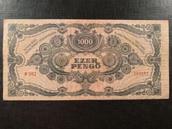 ***  RITKA TRIPLA  "egyenes 3-as" 1000 pengő ***