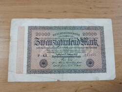 Németország. 20.000 Márka 1923.         /525/