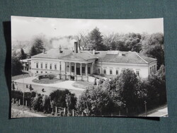 Képeslap,Hegyfalu,Széchenyi kastély,szanatórium látkép,részlet, 1961-