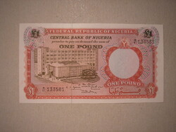 Nigéria - 1 Pound 1967 UNC