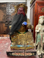 Antique Chinese Carved Statue, Eastern, Asian, Japanese