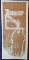 Törley pezsgő számolócédula (Gebhardt grafika)
