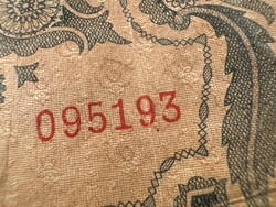 ***  RITKA "egyenes 3-as" 1000 pengő ***