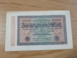 Németország. 20.000 Márka 1923.         /544/