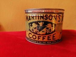 Retró Martinson's kávésdoboz