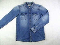 EREDETI TOMMY HILFIGER (S) HOSSZÚ UJJÚ FÉRFI FARMERING