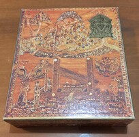 Vintage Boór Vera tervezte, Vinum Tokayens, Tokaji aszús/ szamorodnis díszdoboz