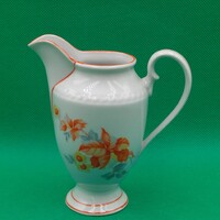 Ritka antik gyűjtői Zsolnay  Iris Porcelán ( Kolozsvár) szecessziós  porcelán  kiöntő az 1940-es éve