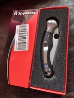 Új kés bicska zsebkés. Spyderco Hungarien Folder / Replika/