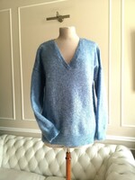 Selected M-L moher, gyapjú pulóver,  38-40-42-es vintage, mohair, oversize