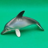 Ritka gyűjtői Hollóházi porcelán  Delfin figura
