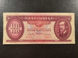 *** EF!!! egyszer hajtott KIVÁLÓ állapotú 1947-es 100 forint ***