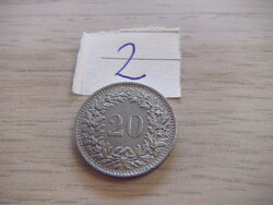 20 Rappen 1975 Svájc
