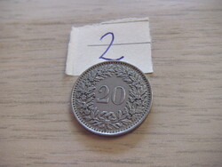 20 Rappen 1944 Svájc