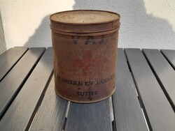 Az amerikai nép adománya vaj fémdoboza II.V.h.