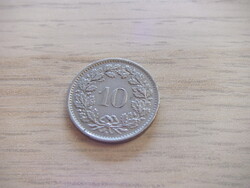 10 Rappen 1968 Svájc
