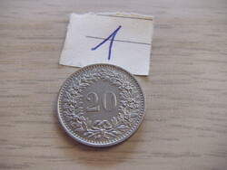 20 Rappen 1978 Svájc