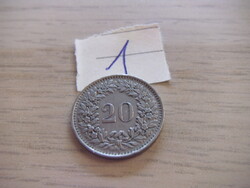 20 Rappen 1944 Svájc