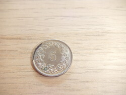 5 Rappen 1969 Svájc