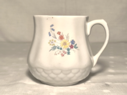Kőbányai porcelán hasas, pocakos bögre ( Drasche )