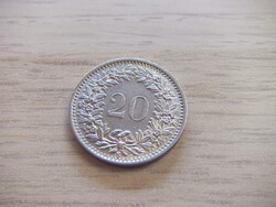 20 Rappen 1969 Svájc