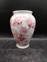 Zsolnay pajzspecsétes porcelán váza, 15 cm-es.  1920-30-as évekből. 3280b