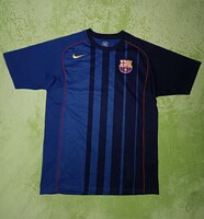 S-es vintage Nike FC Barcelona (2004/05) vendég mez