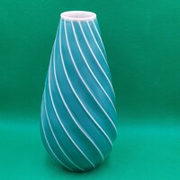 Ritka  gyűjtői  Tűrkíz Unterweissbach porcelán  váza