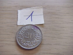 20 Rappen 1979 Svájc