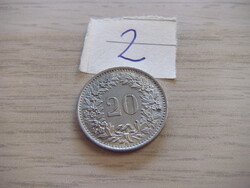 20 Rappen 1969 Svájc