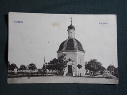 Képeslap,Szlovákia,Galánta,Kápolna,Templom látkép,részlet,Vasúti lev. kiadás Bp. 1910-