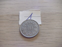 10 Rappen 1977 Svájc