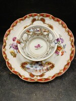 18th century Viennese royal porcelain, 1744-1784. 15 cm.3286B