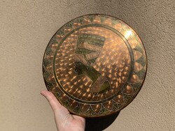 Réz NEFERTITI falidísz, fali dísz