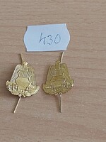 MH MK KATONAI BIZTONSÁGI HIVATAL FEGYVERNEMI JELVÉNY TISZTI 430.