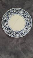 Zsolnay tányér mélynyomott Z W Pécs jelzéssel /sérült/