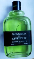 Óriàs retro 450 ml-es Givenchy reklám üveg