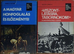 A magyar honfoglalás és előzményei + "Viszontlátásra, tábornokom!" - A Dien Bien Phu-i csata (2 kötet a Népszerű Történelem sorozatból) -