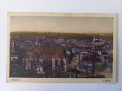 Régi képeslap Miskolc látkép 1930