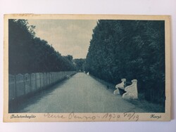 Régi képeslap Balatonboglár - Korzó1930