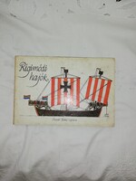 Régimódi hajók könyv  E