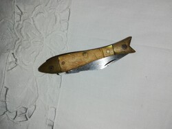 Hal formájú vintage bicska   E