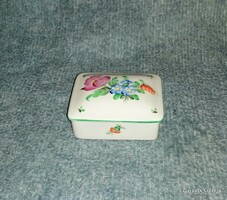 Herendi Tertia porcelán ékszertartó - 8,5*10 cm (H)