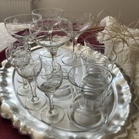 Elegáns nagyon vékony üvegpoharak – Pezsgőhöz, borhoz és röviditalokhoz!