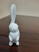 Fehér Herendi porcelán nyúl, nyuszi figura