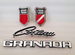 Ford Cortina, Granada feliratok, emblémák (4 db.)