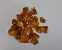 Citrin csiszolatlan rögök - 50 ct, 7-14 mm, (3583) TOP minőség!